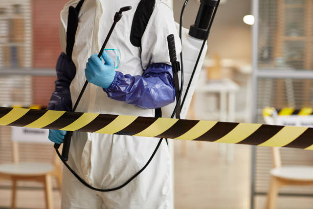Professional Crime Scene Cleanup technician working in Chesterfield, NJ